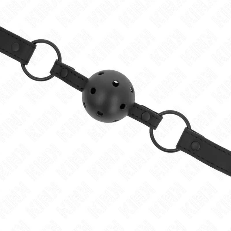 Kink Neoprene Ball Gag - Arnés Ajustable 41-59 cm