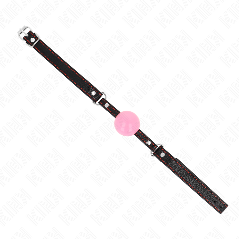 Kink Rose Gold Ball Gag 4 cm - Correa Ajustable 60 cm