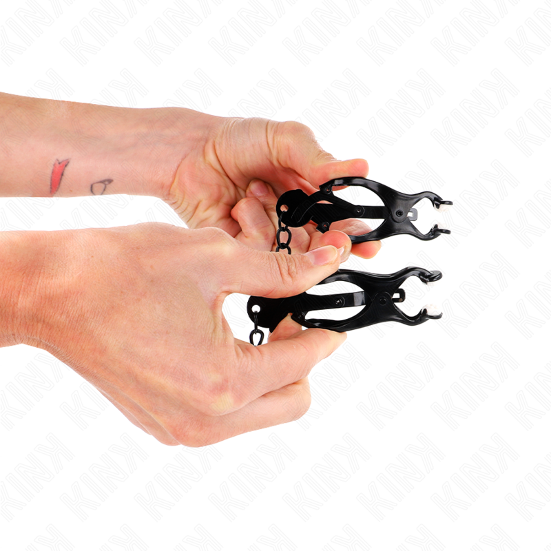Pinzas Japonesas para Pezones Clover con Cadena - 30 cm