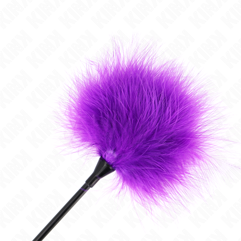 Kink Purple Tickle Feathers - Plumas de Estimulación Sensorial 27 cm