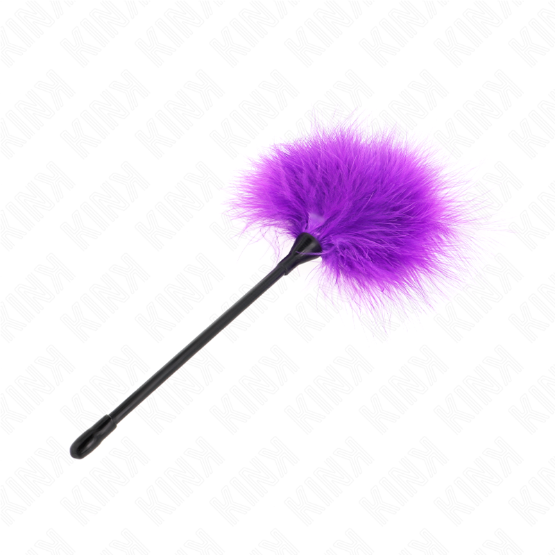 Kink Purple Tickle Feathers - Plumas de Estimulación Sensorial 27 cm