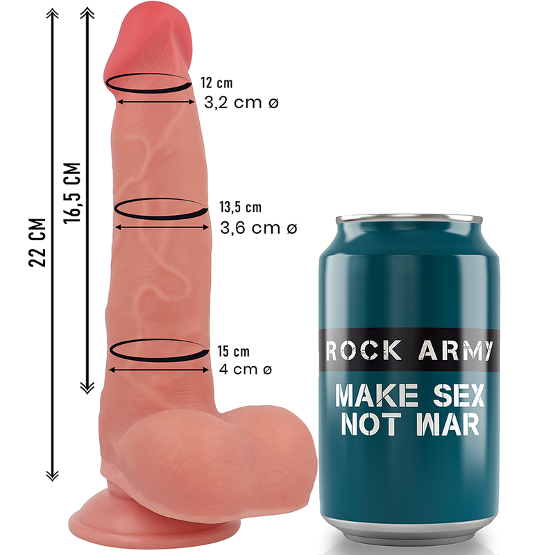 Rock Army Liquid Silicone Ranger - 22 cm