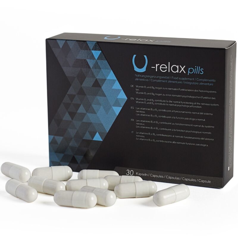 500 Cosmetics U-Relax Capsules - Relajación y Reducción de Ansiedad