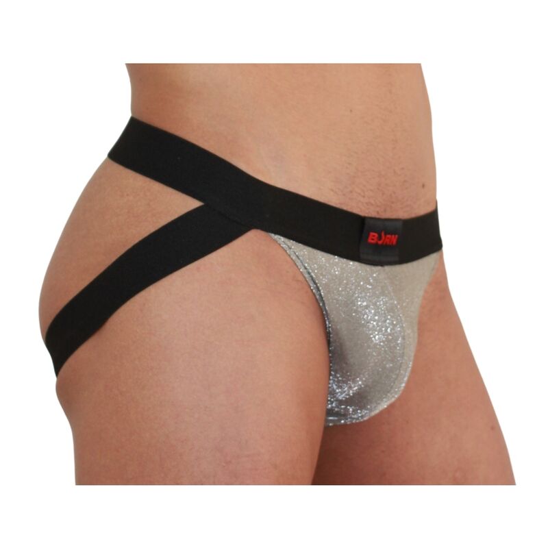 Burn 001 Jock Shiny Beige/Black Talla XL