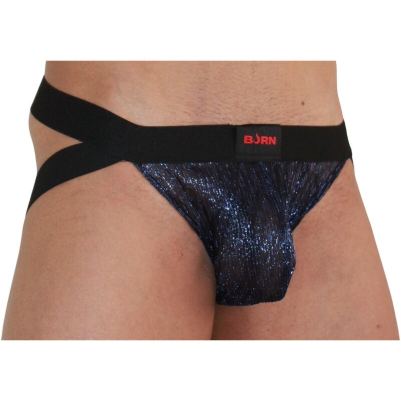 BURN 006 Jock Shiny Blue/Black Talla L