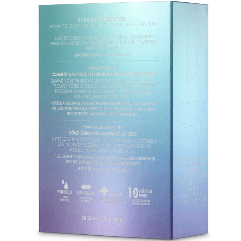 Bijoux Better Than Your Ex Vibrator Bullet 10 Vibraciones Gris