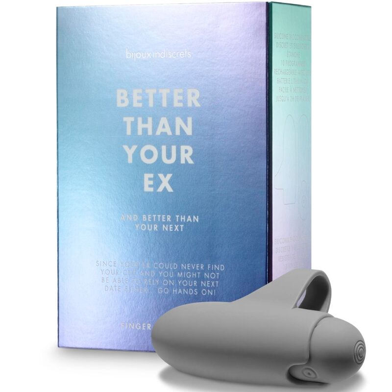 Bijoux Better Than Your Ex Vibrator Bullet 10 Vibraciones Gris