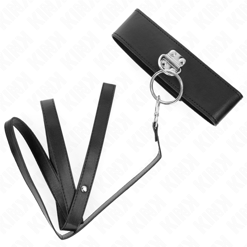 Kink Studded Leash - Collar y Correa de Bondage 116 cm