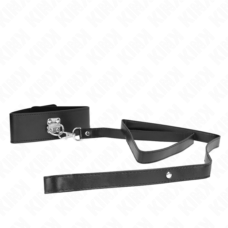 Collar BDSM Kink con Correa Ajustable 116 cm - Modelo 2