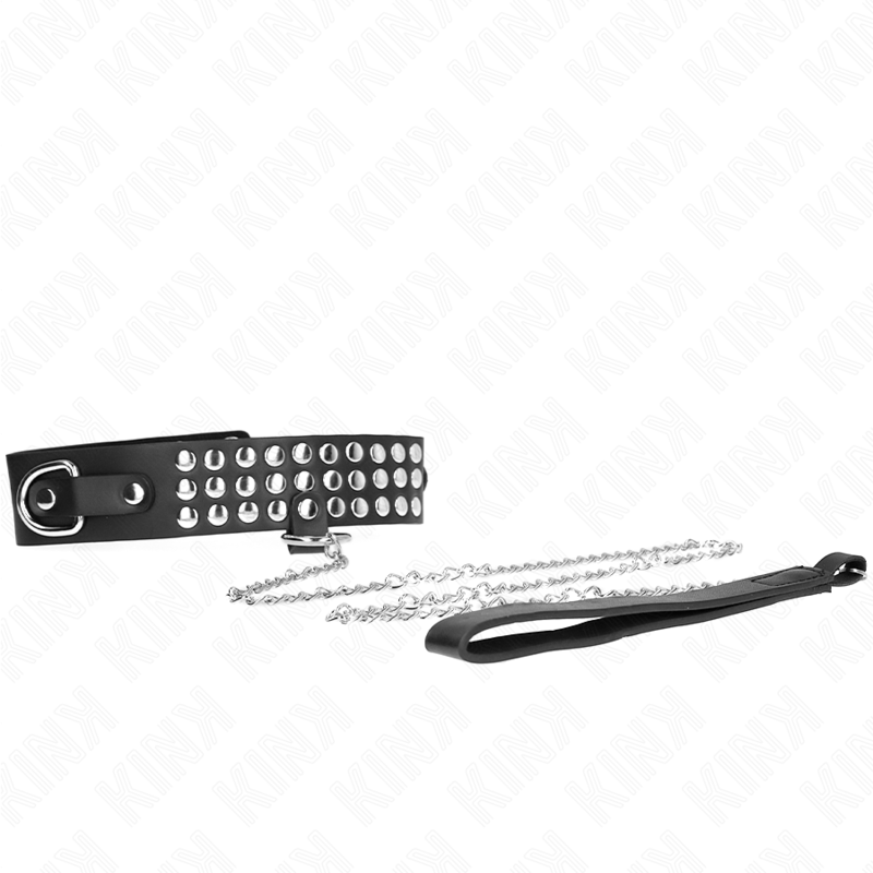 Collar KINK con Correa Ajustable 65 cm - Detalles Brillantes