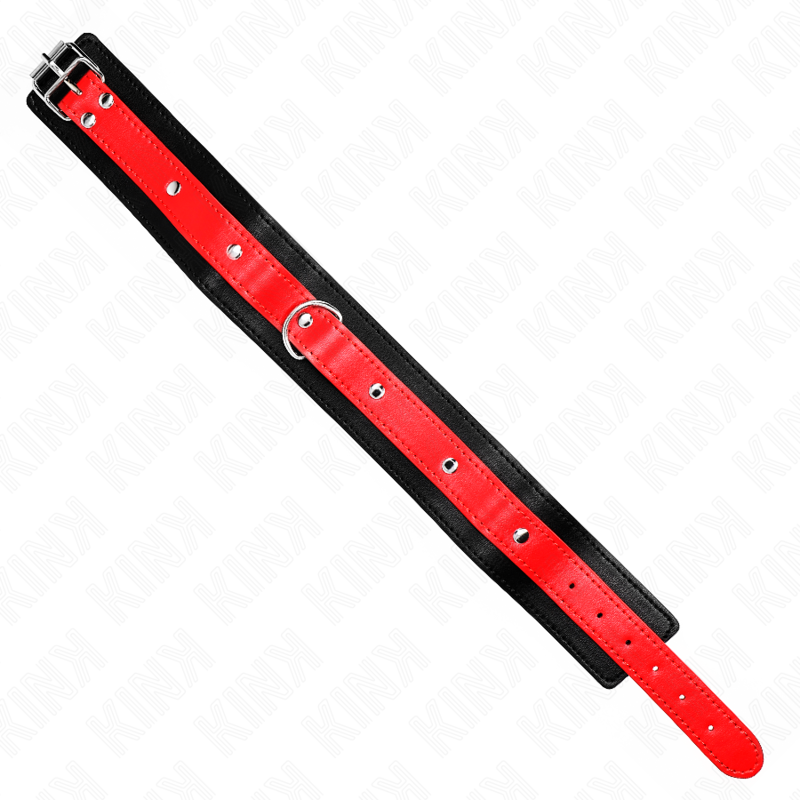 Collar KINK con Correa Roja Ajustable 65 cm - Diseño Premium SM