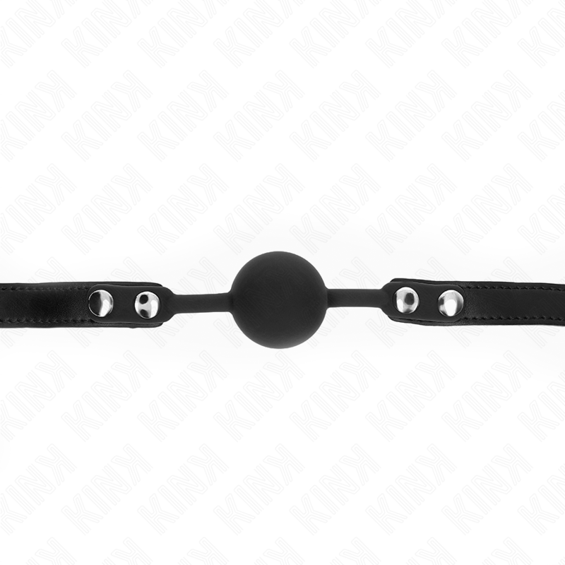 Mordaza de Bola de Silicona 4 cm con Cierre de Seguridad - Kink Model 1