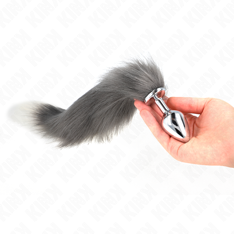 Plug Anal Talla M con Cola Sintética 40 cm - KINK Pleasure Plugs