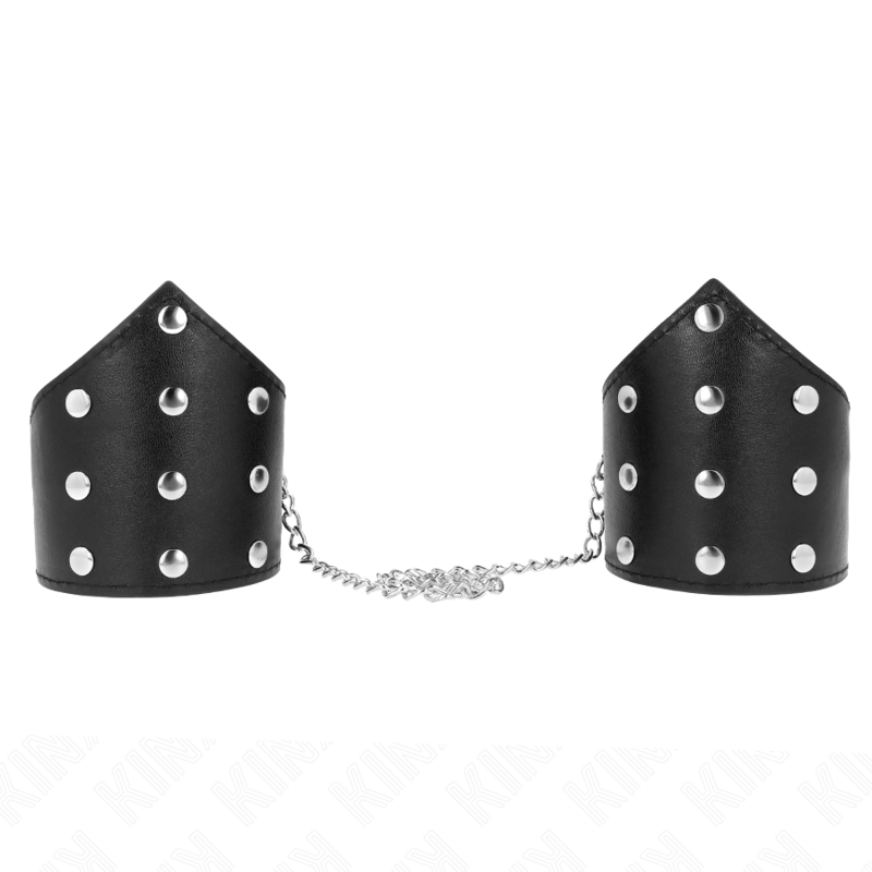 Kink Black Point Style Wristbands - Esposas de Muñeca Ajustables con Cadena