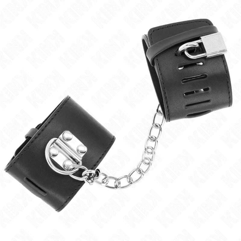 Kink Fixed Wrist Restraints - Esposas de Muñeca Ajustables con Cadena 30cm