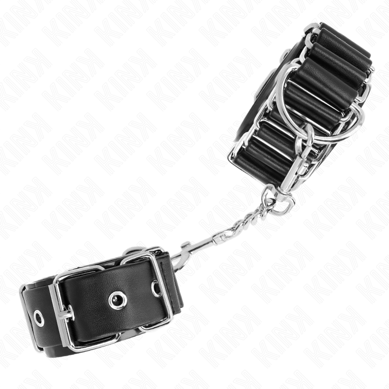 Kink Wrist Restraints Black - Esposas Ajustables 16-22 cm
