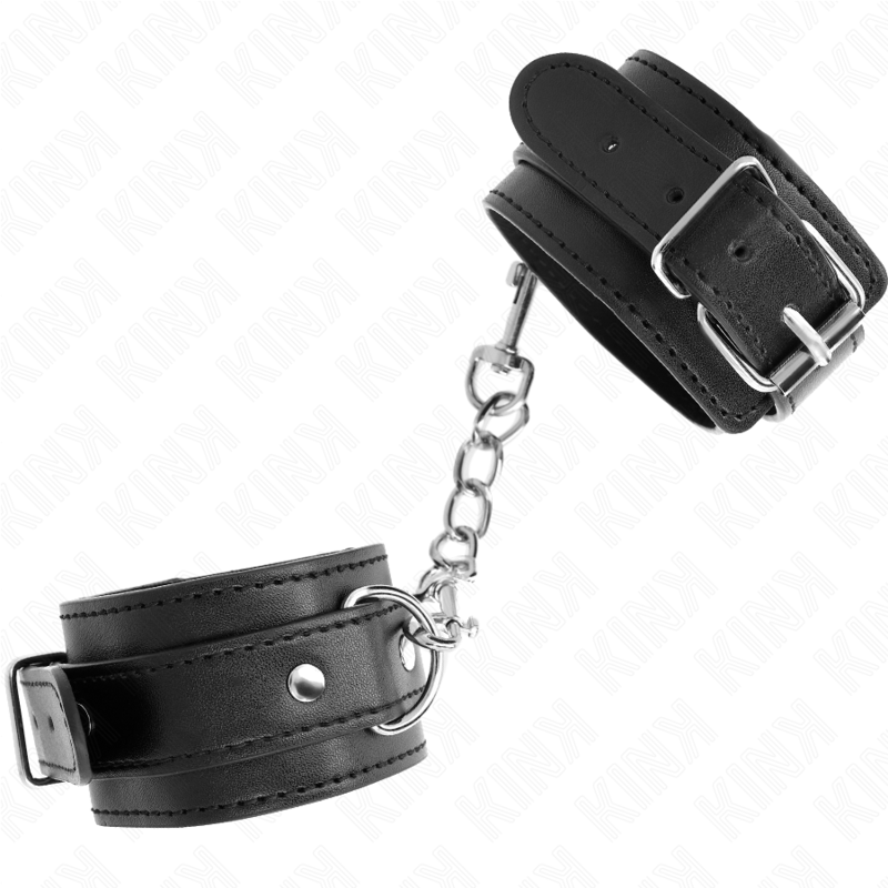 Kink Thin Wrist Restraints Black Ajustables 21-33 cm