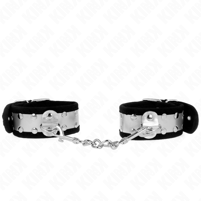 Kink Thin Wrist Restraints Black - Esposas de Muñeca Ajustables