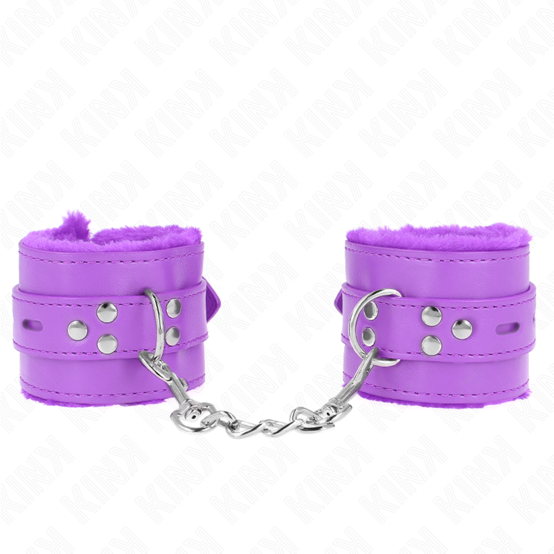 Esposas de Muñeca Kink con Forro de Piel - Ajustables 17-29 cm