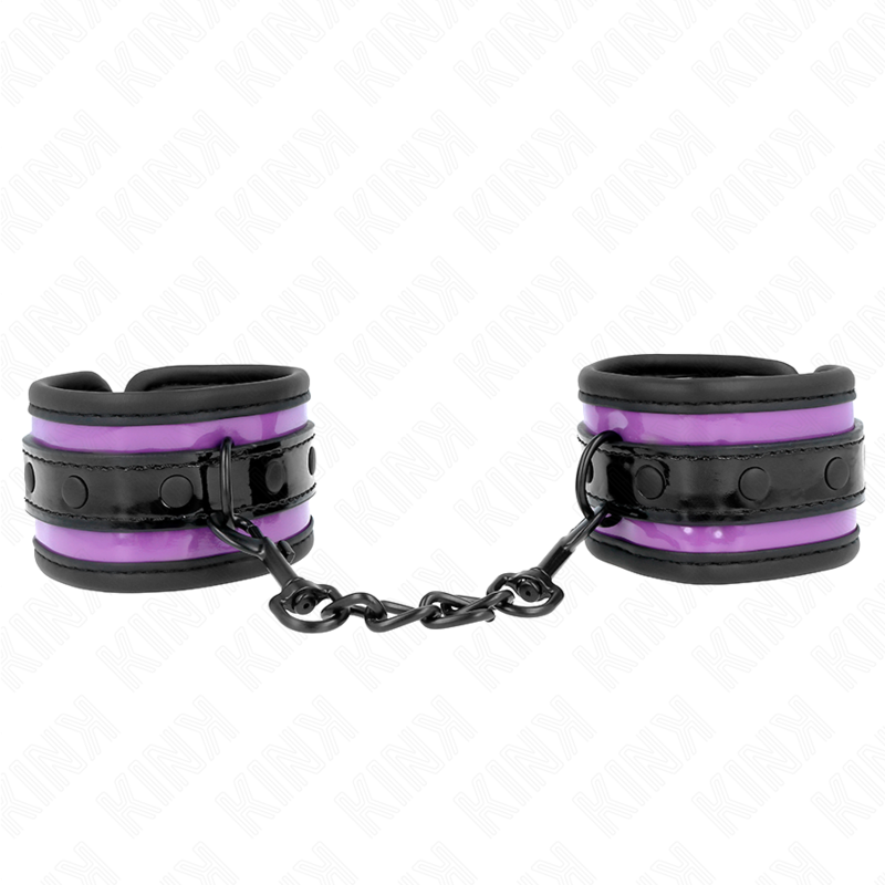 Esposas de Muñeca Neopreno Ajustables KINK Púrpura Claro 21-28 cm