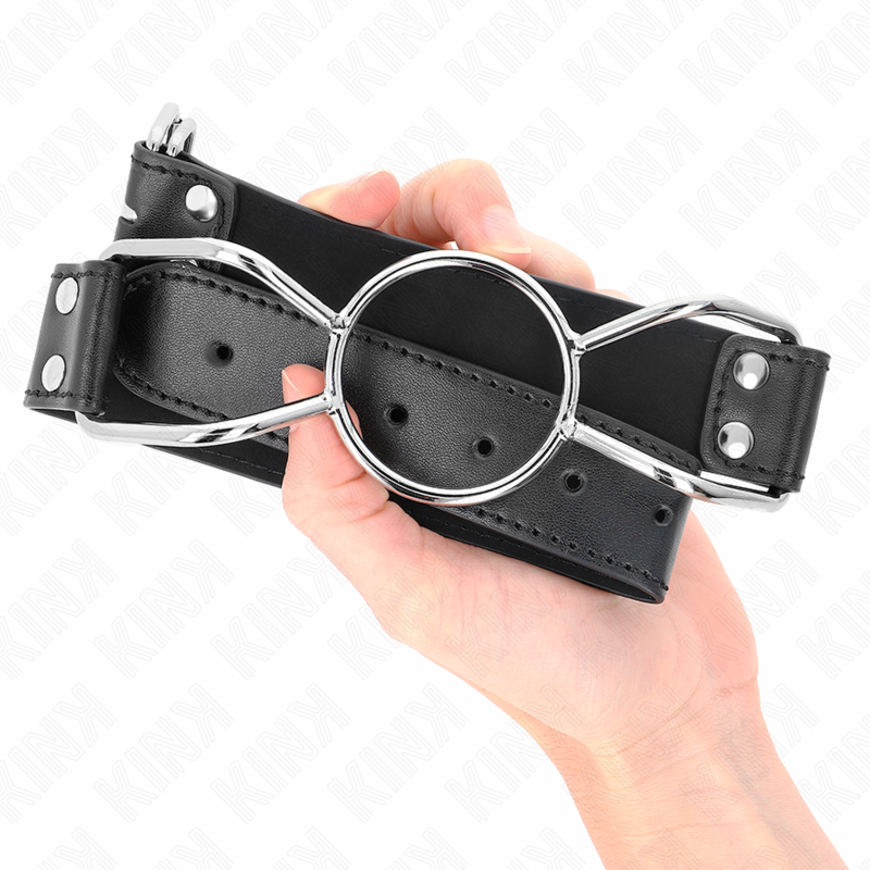 KINK Spider Mouth Gag 60x3 cm Talla L - Mordaza BDSM Ajustable