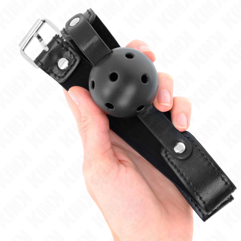 Kink Mordaza de Bola Transpirable 4.5 cm - Negro