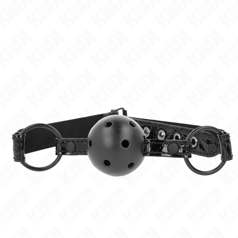 KINK Diamond Pattern Ball Gag 4.5 cm - Mordaza Ajustable 42-60 cm