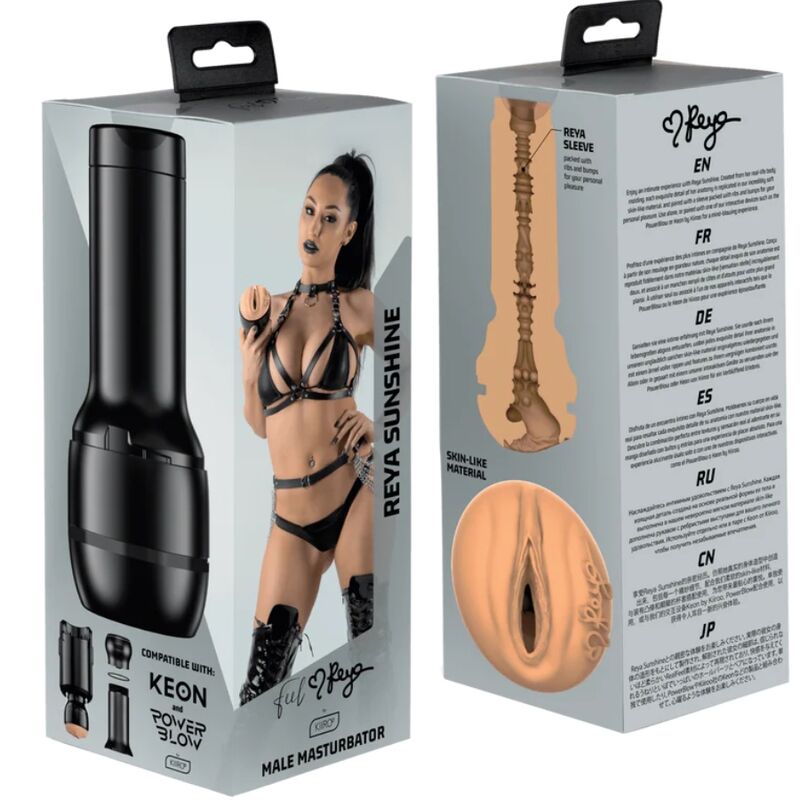 Kiiroo Feel Reya Sunshine Stroker - Colección Kiiroo Stars