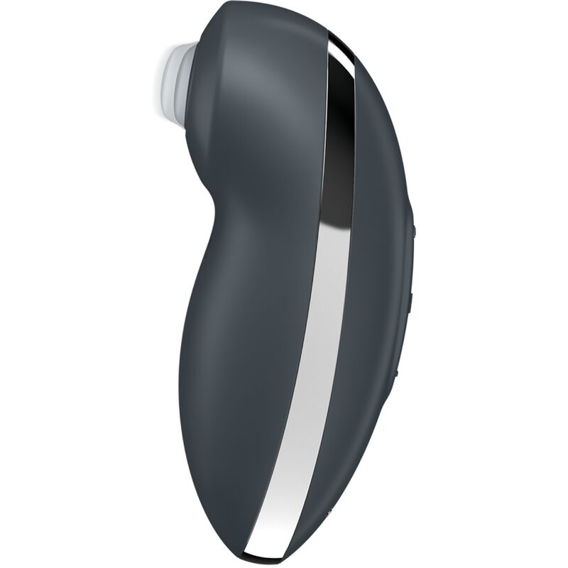 Satisfyer Tap & Climax 2 - Vibrador y Estimulador Clitoriano Gris