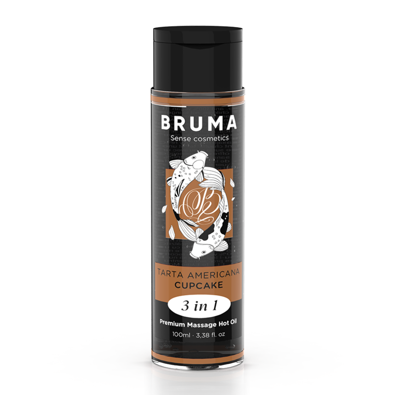 Bruma Premium Massage Hot Oil Cupcake 3 en 1 - 100 ml