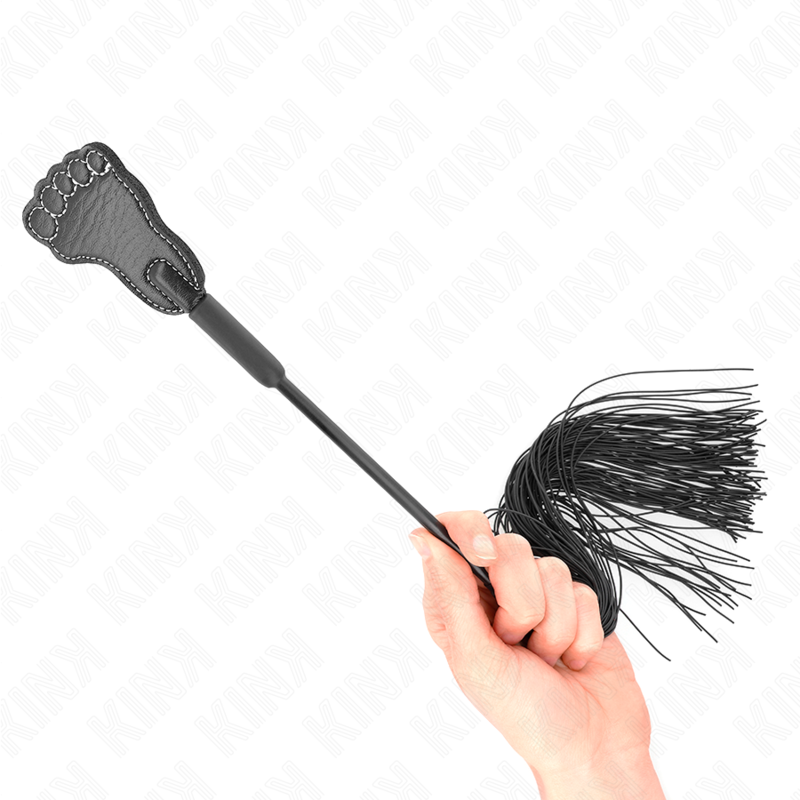 Paddle Pie con Látigo de Borlas KINK - 31 cm