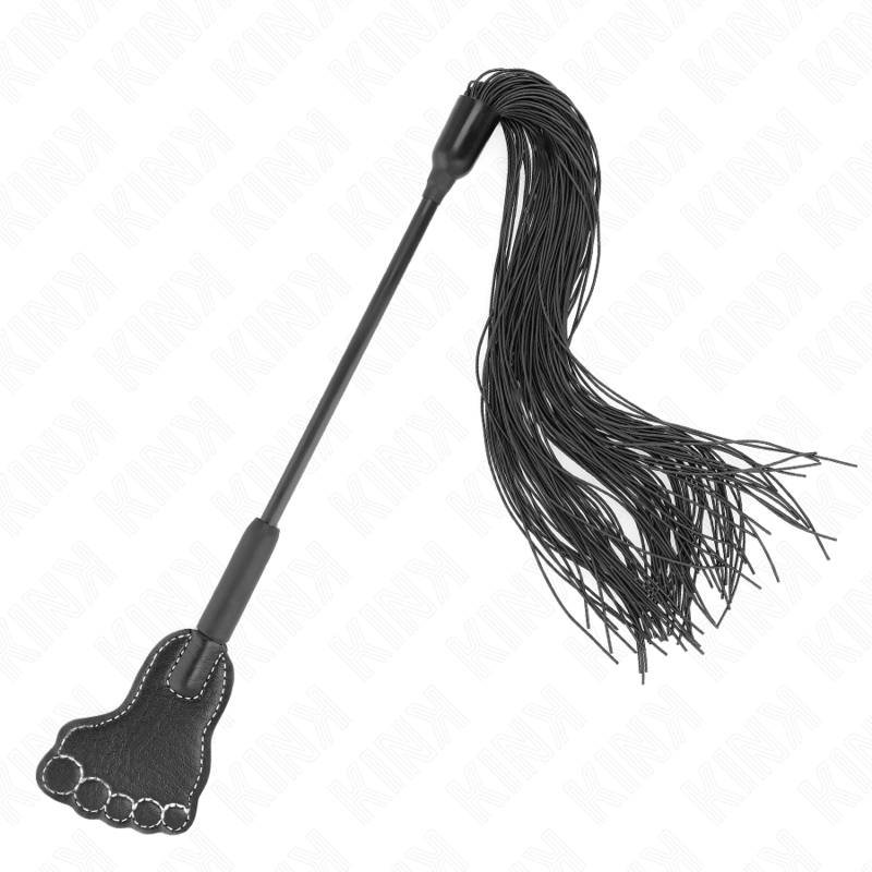 Paddle Pie con Látigo de Borlas KINK - 31 cm