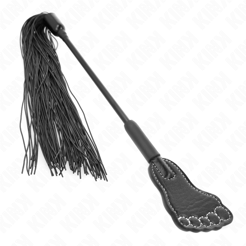 Paddle Pie con Látigo de Borlas KINK - 31 cm