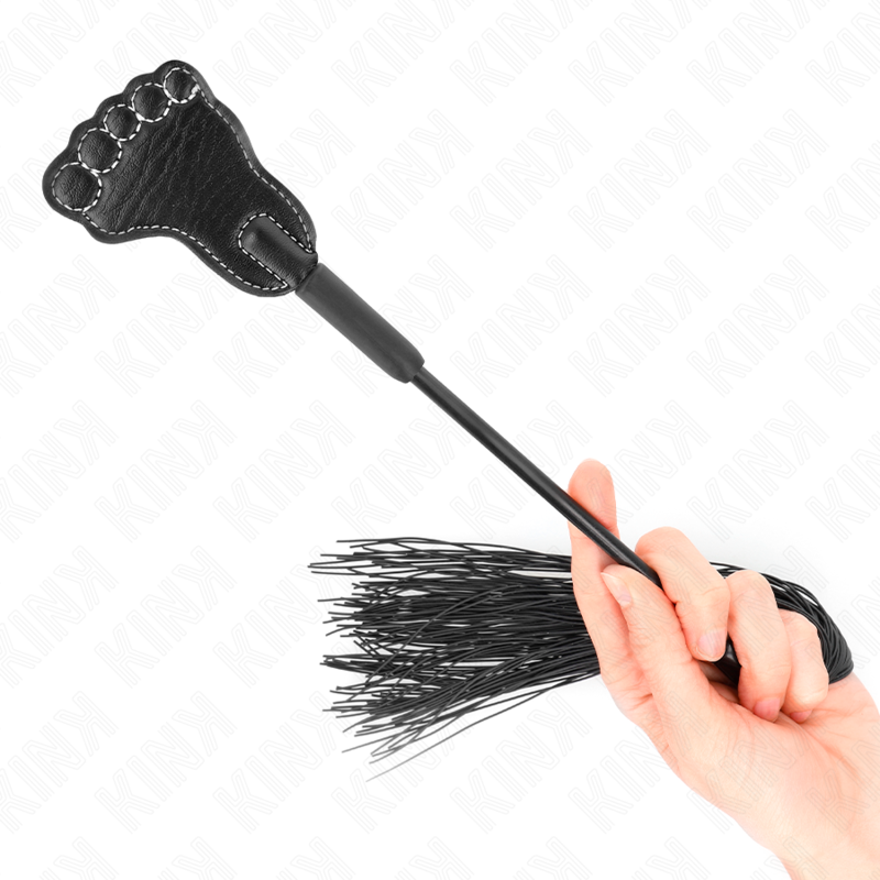 Paddle Pie con Látigo de Borlas KINK - 31 cm