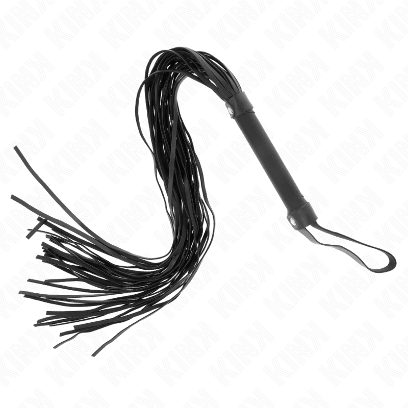 Kink Imitation Sheep Skin Whip 60 cm - Látigo de Cuero Sintético