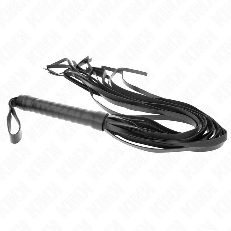 Kink Negro Short Handle Long Tail Whip 70 cm