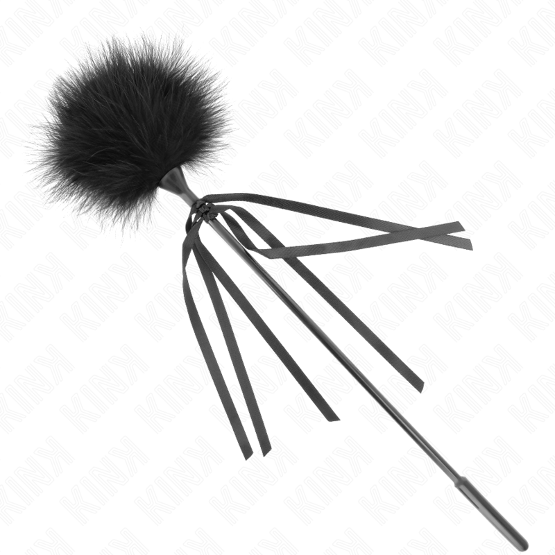 Varita de Plumas Cosquillosas KINK con Lazo - 35 cm