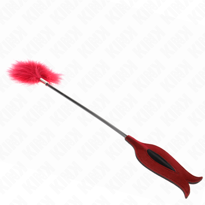 Kink Tickle Feathers - Pala Erótica con Forma de Rosa 8 cm