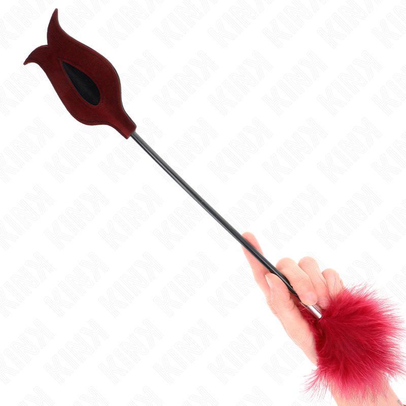 Kink Tickle Feathers - Pala Erótica con Forma de Rosa 8 cm