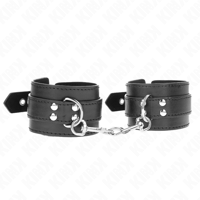 Kink Wrist Restraints with Studs - Esposas de Muñeca Ajustables 35 x 6 cm