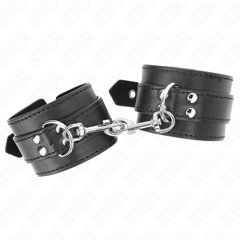 Kink Wrist Restraints with Studs - Esposas de Muñeca Ajustables 35 x 6 cm