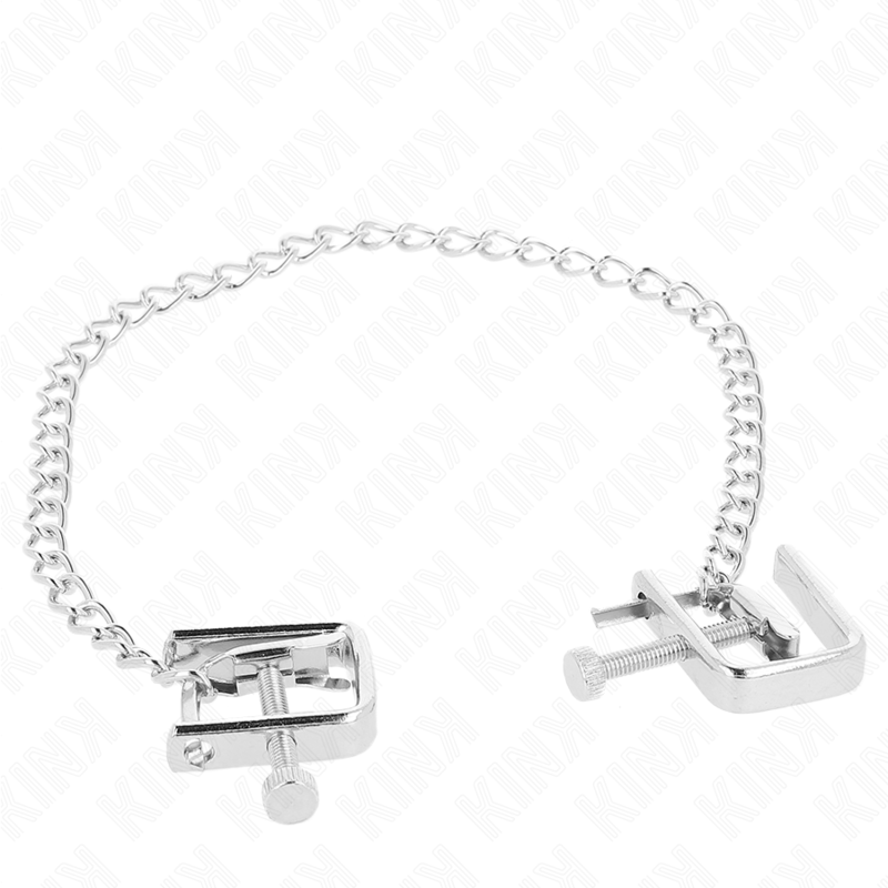 Kink Chain Nipple Vise Clamps - Pinzas de Metal con Cadena 30 cm