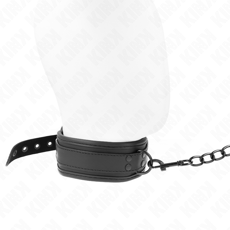 Collar de Bondage Neopreno KINK Modelo 1 con Cinturón Ajustable 78 cm