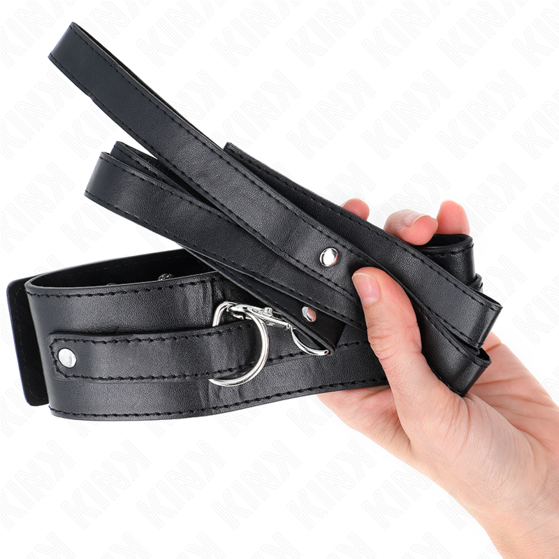Collar BDSM Kink con Correa Ajustable 116 cm - Modelo 1