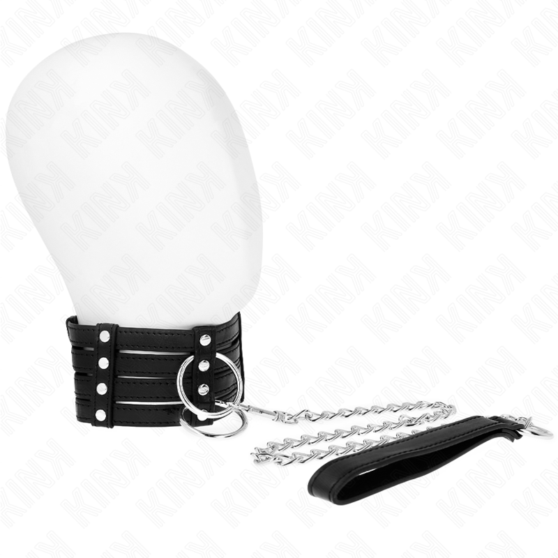 Collar Necklace with Belt 65 cm Ajustable KINK - Estilo Sumisión