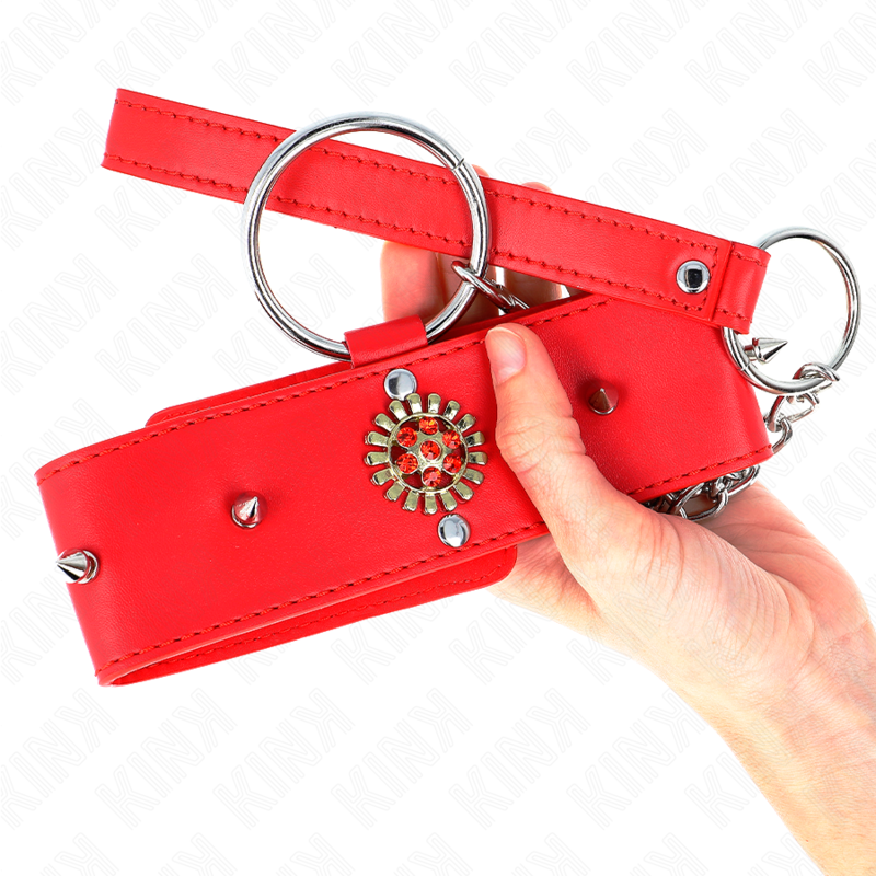 Collar Ajustable Red Diamond con Cinturón - Kink