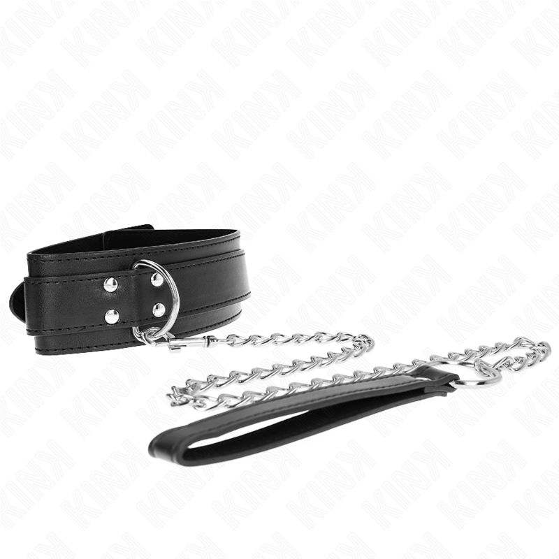 Collar KINK con Correa Ajustable 65 cm - Hebillas Plateadas