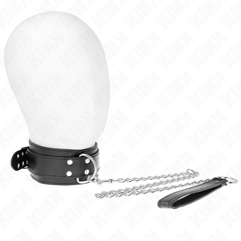 Collar KINK con Correa Ajustable 65 cm - Hebillas Plateadas