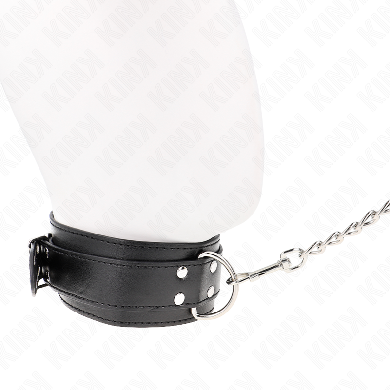Collar KINK con Correa Ajustable 65 cm - Hebillas Plateadas