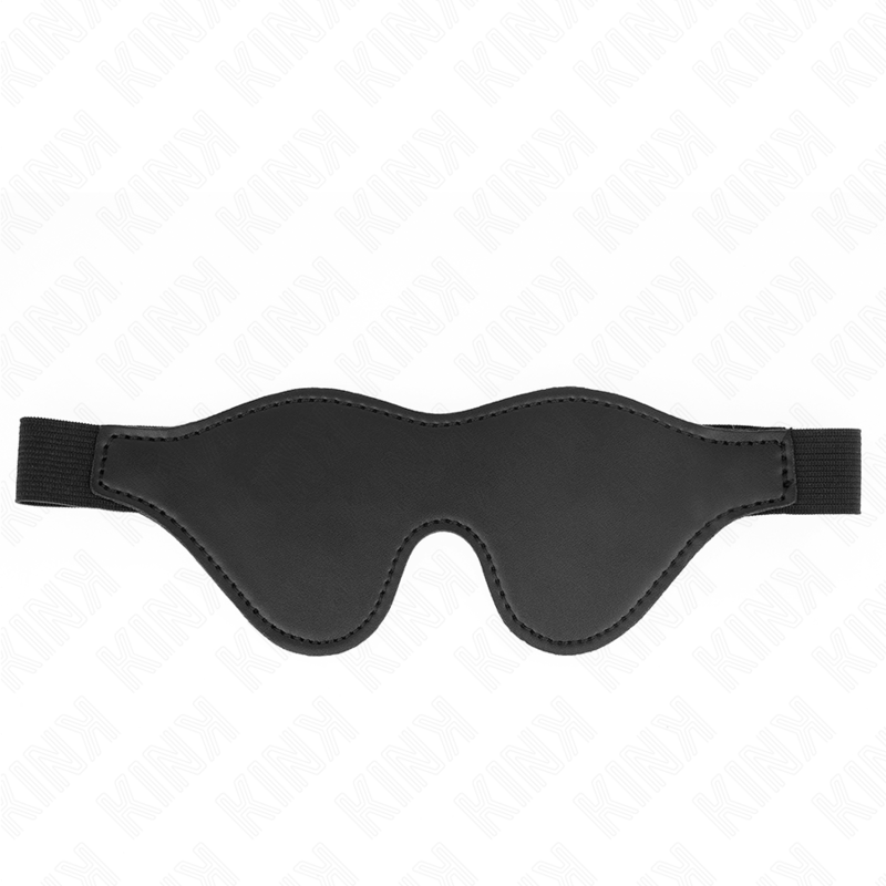 Máscara de Polipiel KINK Masked Allure - Antifaz BDSM Ajustable 27 x 13 cm